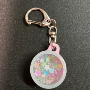 シャカシャカキーホルダー（丸型）