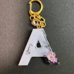 イニシャルキーホルダー（A）