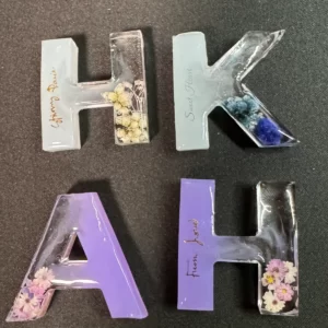 イニシャルキーホルダー（H・K・A・H）